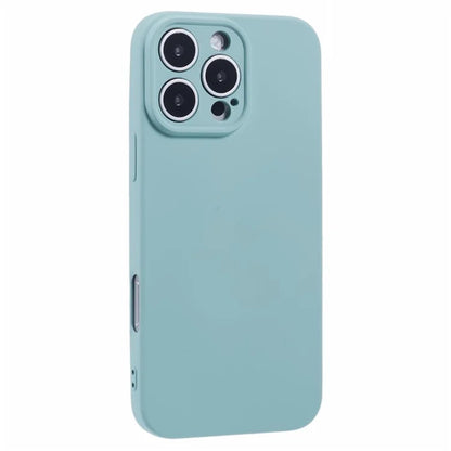 For iPhone 16 Pro Case TPU Back Soft Anti-Scratch Fiber Lining Phone Cover