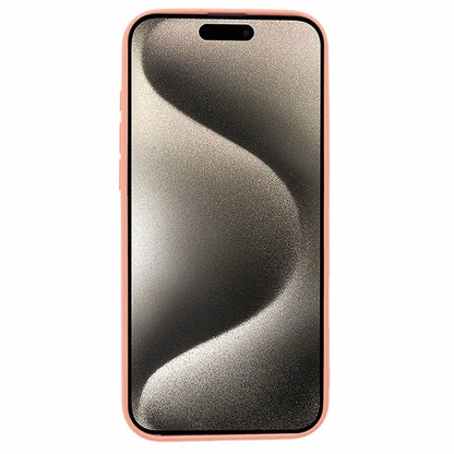 For iPhone 16 Pro Case TPU Back Soft Anti-Scratch Fiber Lining Phone Cover