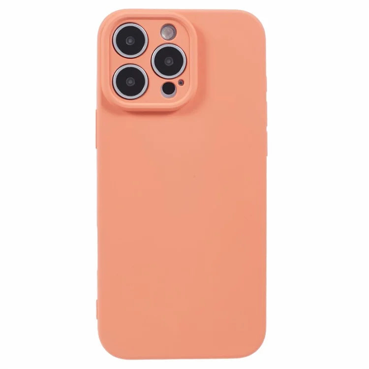 For iPhone 16 Pro Case TPU Back Soft Anti-Scratch Fiber Lining Phone Cover