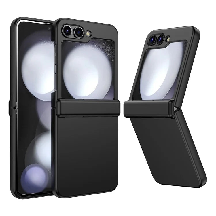 For Samsung Galaxy Z Flip6 5G Case Hinge Protection TPU+PC Phone Cover