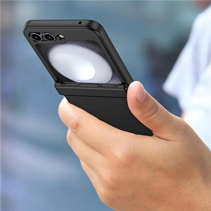 For Samsung Galaxy Z Flip6 5G Case Hinge Protection TPU+PC Phone Cover