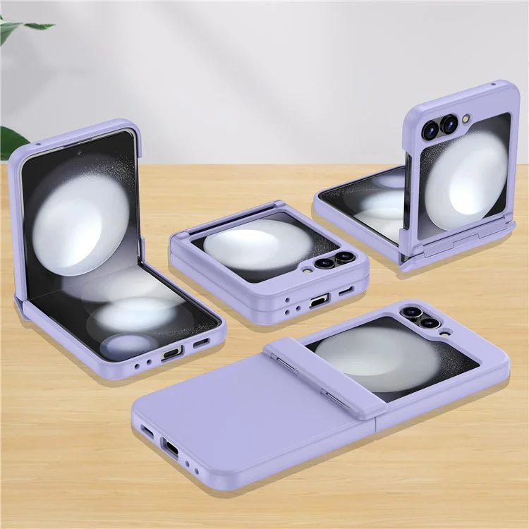 For Samsung Galaxy Z Flip6 5G Case Hinge Protection TPU+PC Phone Cover