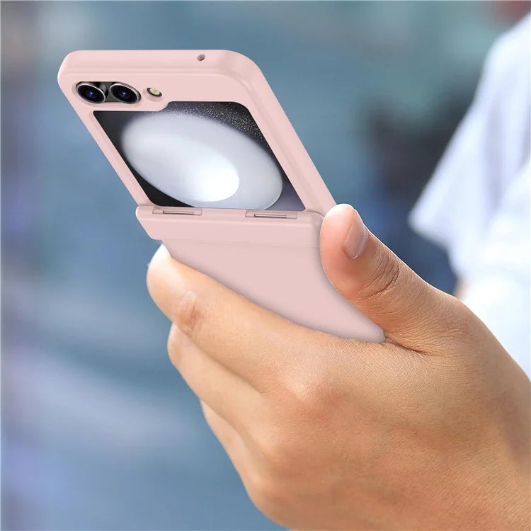 For Samsung Galaxy Z Flip6 5G Case Hinge Protection TPU+PC Phone Cover