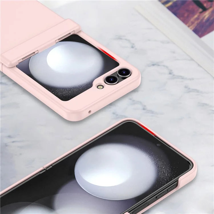 For Samsung Galaxy Z Flip6 5G Case Hinge Protection TPU+PC Phone Cover