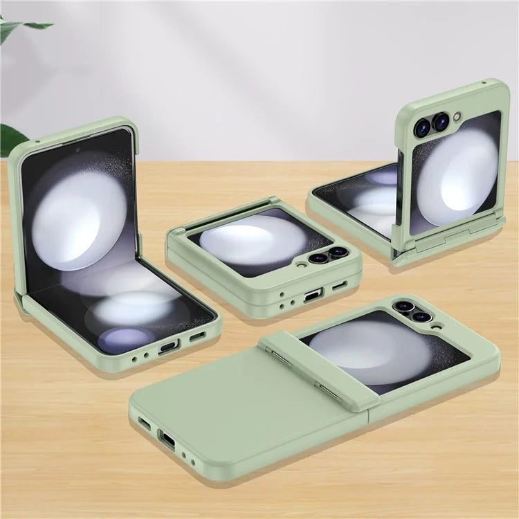 For Samsung Galaxy Z Flip6 5G Case Hinge Protection TPU+PC Phone Cover