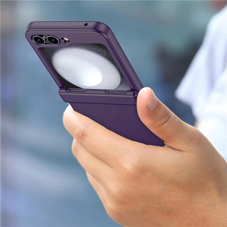 For Samsung Galaxy Z Flip6 5G Case Hinge Protection TPU+PC Phone Cover