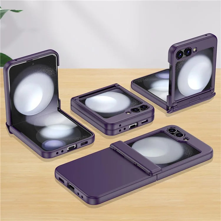 For Samsung Galaxy Z Flip6 5G Case Hinge Protection TPU+PC Phone Cover