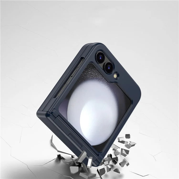 For Samsung Galaxy Z Flip6 5G Case Hinge Protection TPU+PC Phone Cover