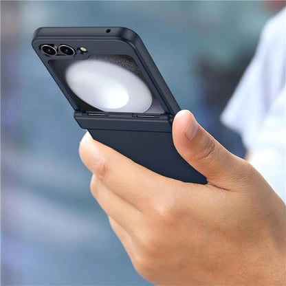 For Samsung Galaxy Z Flip6 5G Case Hinge Protection TPU+PC Phone Cover