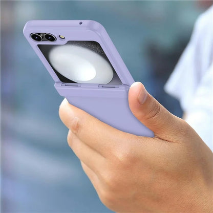 For Samsung Galaxy Z Flip5 5G Case TPU+PC Folding Phone Cover with Hinge Design