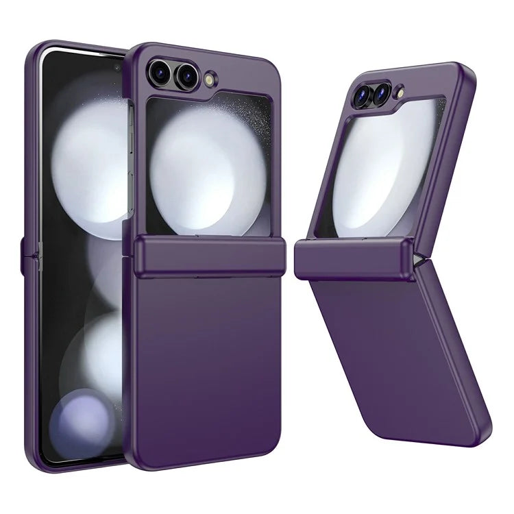 For Samsung Galaxy Z Flip5 5G Case TPU+PC Folding Phone Cover with Hinge Design
