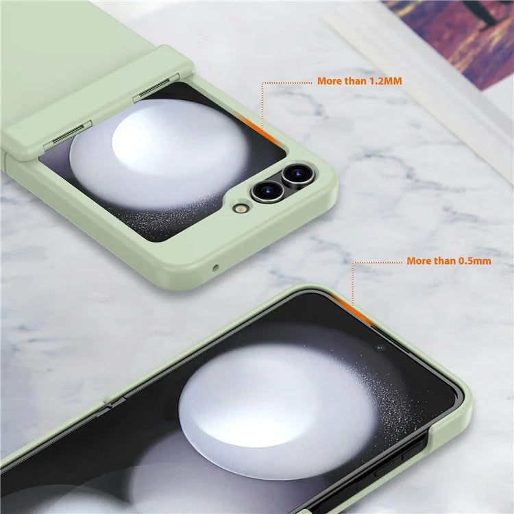 For Samsung Galaxy Z Flip5 5G Case TPU+PC Folding Phone Cover with Hinge Design