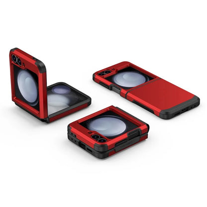 For Samsung Galaxy Z Flip5 5G Case Hinge Design TPU+PC Phone Armor Cover