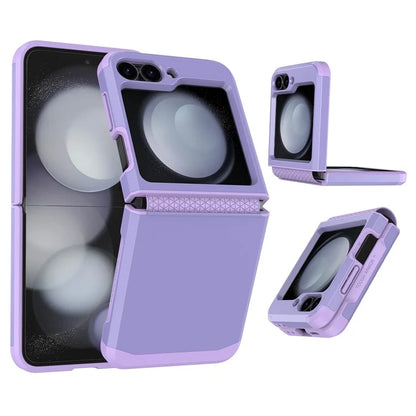 For Samsung Galaxy Z Flip5 5G Case Hinge Design TPU+PC Phone Armor Cover