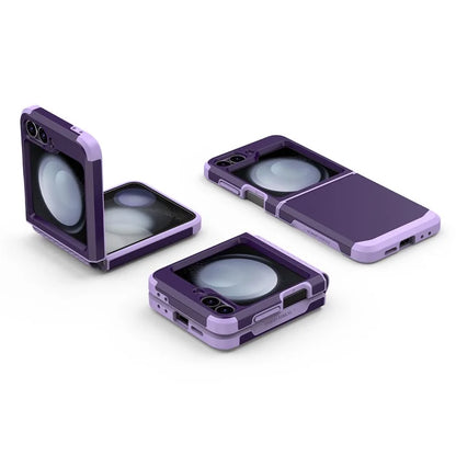For Samsung Galaxy Z Flip5 5G Case Hinge Design TPU+PC Phone Armor Cover