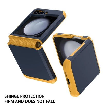 For Samsung Galaxy Z Flip5 5G Case Hinge Design TPU+PC Phone Armor Cover