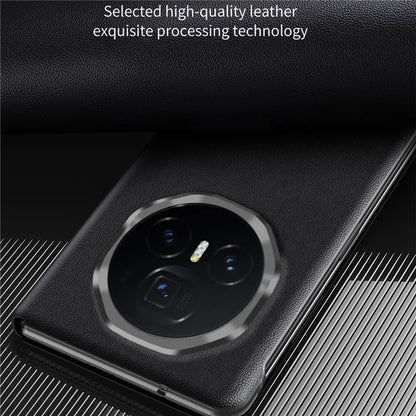 For Honor Magic V3 5G Case View Window PU Leather Stand Smart Phone Cover