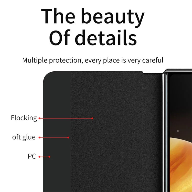 For Honor Magic V3 5G Case View Window PU Leather Stand Smart Phone Cover