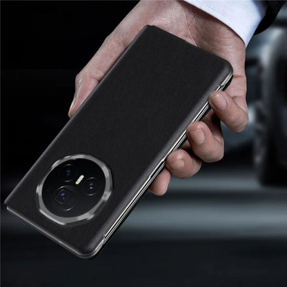 For Honor Magic V3 5G Case View Window PU Leather Stand Smart Phone Cover