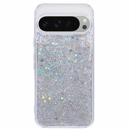 For Google Pixel 9 / 9 Pro Case Glittery Design Anti-Drop Soft TPU Phone Cover