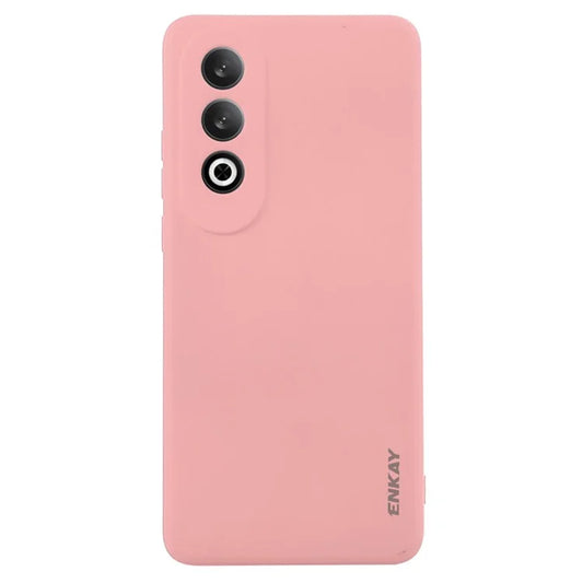 ENKAY HAT PRINCE For OnePlus Nord CE4 5G Case Straight Edge Liquid Silicone Phone Cover