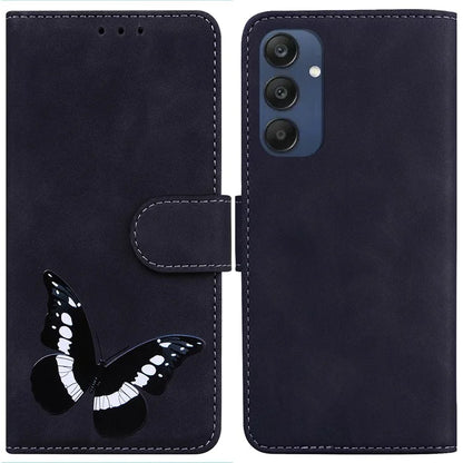 For Samsung Galaxy M35 5G Case PU Leather Stand Phone Cover Butterfly Printed