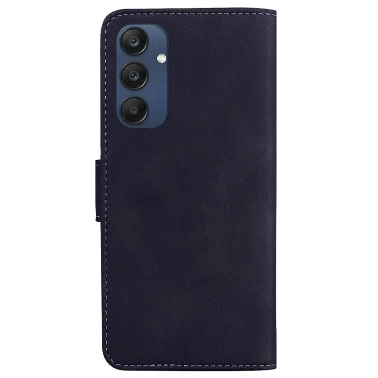 For Samsung Galaxy M35 5G Case PU Leather Stand Phone Cover Butterfly Printed