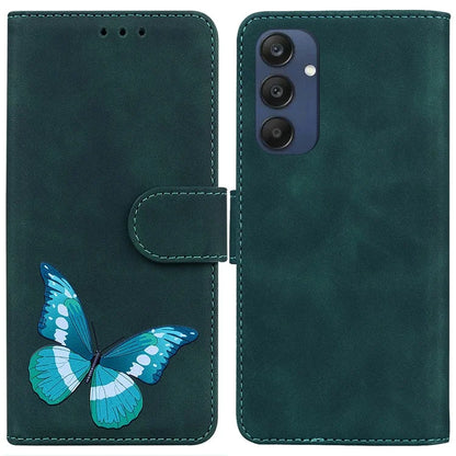 For Samsung Galaxy M35 5G Case PU Leather Stand Phone Cover Butterfly Printed