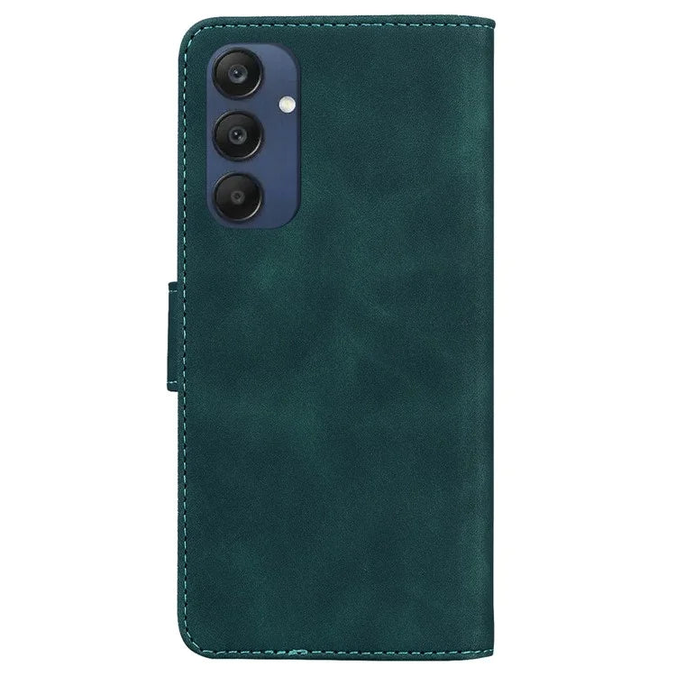 For Samsung Galaxy M35 5G Case PU Leather Stand Phone Cover Butterfly Printed