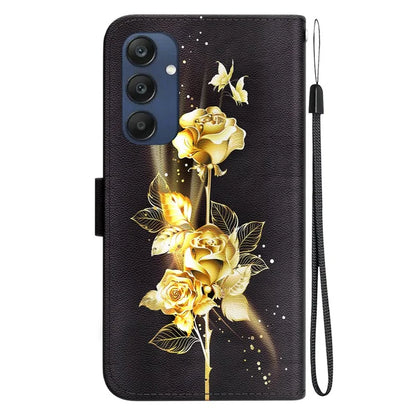 For Samsung Galaxy M35 5G Case Leather Wallet Phone Cover Pattern Printing