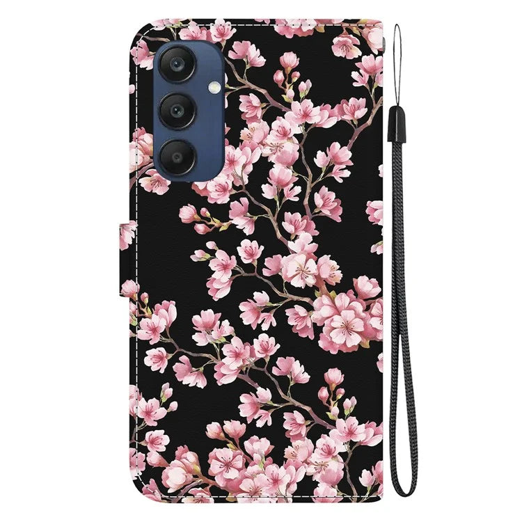 For Samsung Galaxy M35 5G Case Leather Wallet Phone Cover Pattern Printing
