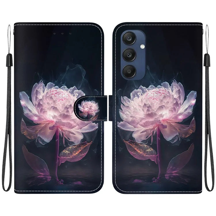For Samsung Galaxy M35 5G Case Leather Wallet Phone Cover Pattern Printing