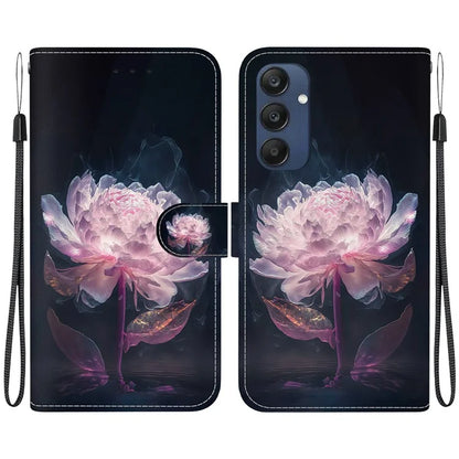 For Samsung Galaxy M35 5G Case Leather Wallet Phone Cover Pattern Printing