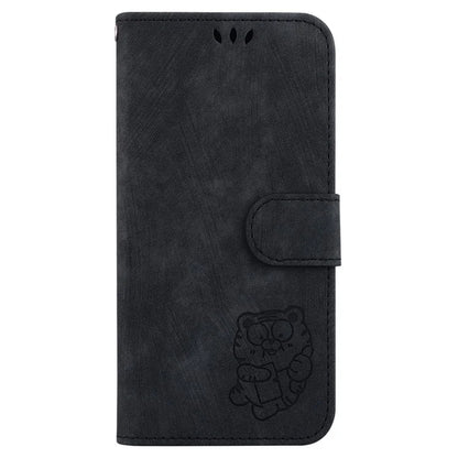 For Samsung Galaxy M35 5G Wallet Case Leather Phone Cover Cute Tiger Imprint