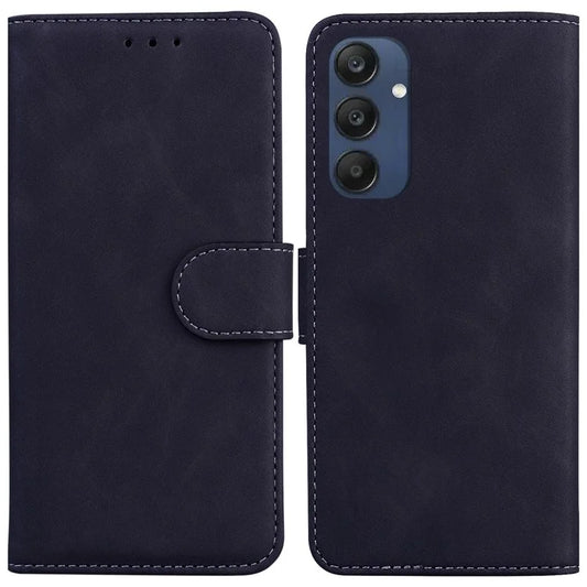 For Samsung Galaxy M35 5G Wallet Phone Case Solid Color Leather Flip Cover