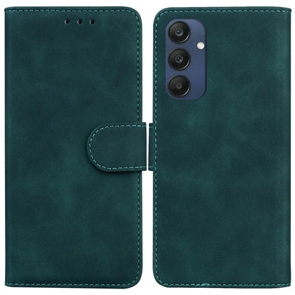 For Samsung Galaxy M35 5G Wallet Phone Case Solid Color Leather Flip Cover