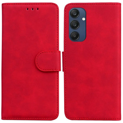 For Samsung Galaxy M35 5G Wallet Phone Case Solid Color Leather Flip Cover