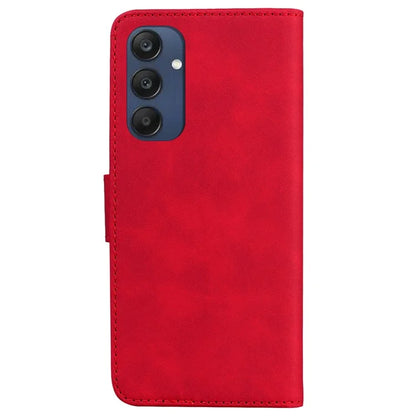 For Samsung Galaxy M35 5G Wallet Phone Case Solid Color Leather Flip Cover