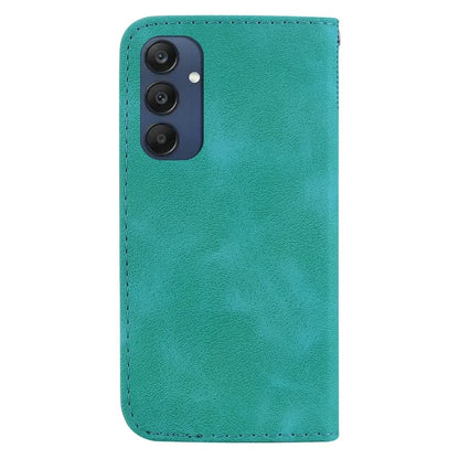 For Samsung Galaxy M35 5G Case 7-Shaped Pattern Imprint Leather Phone Cover