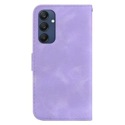 For Samsung Galaxy M35 5G Case 7-Shaped Pattern Imprint Leather Phone Cover