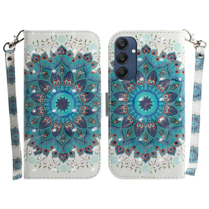 For Samsung Galaxy M35 5G Case Leather Wallet Phone Cover 3D Pattern Print