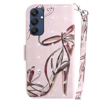 For Samsung Galaxy M35 5G Case Leather Wallet Phone Cover 3D Pattern Print
