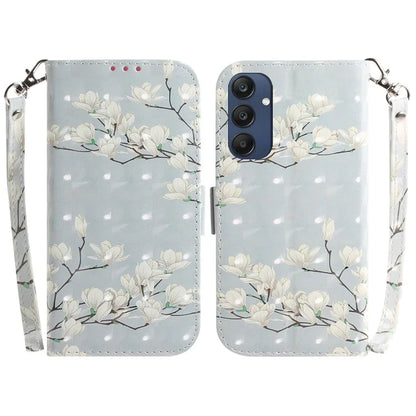 For Samsung Galaxy M35 5G Case Leather Wallet Phone Cover 3D Pattern Print