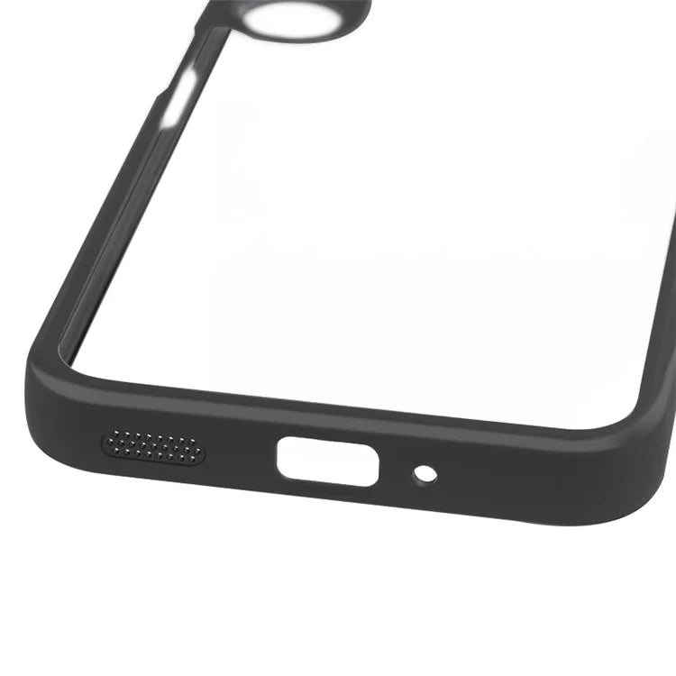 For Samsung Galaxy M35 5G Protective Case PC+TPU Clear Back Phone Cover