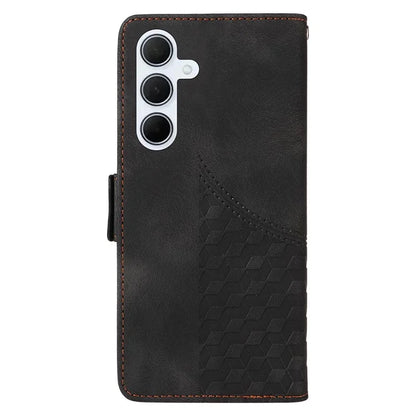For Samsung Galaxy M35 5G Case Rhombus Starry PU Leather Phone Wallet Cover