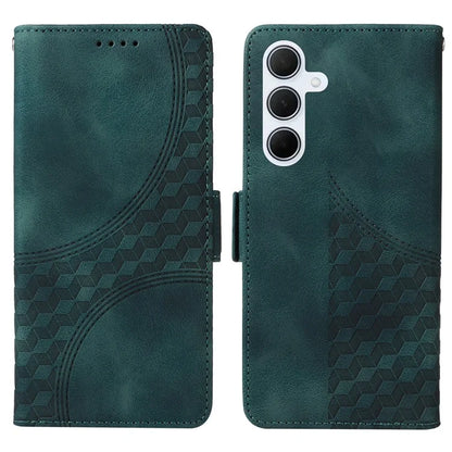 For Samsung Galaxy M35 5G Case Rhombus Starry PU Leather Phone Wallet Cover