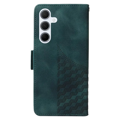 For Samsung Galaxy M35 5G Case Rhombus Starry PU Leather Phone Wallet Cover