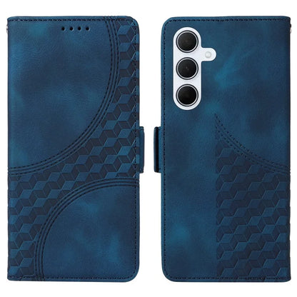For Samsung Galaxy M35 5G Case Rhombus Starry PU Leather Phone Wallet Cover