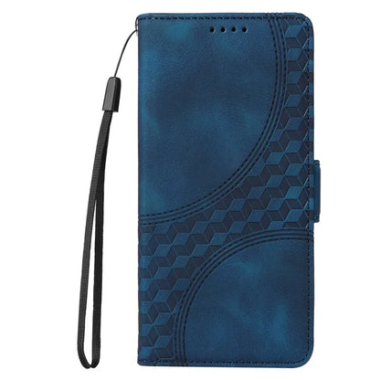 For Samsung Galaxy M35 5G Case Rhombus Starry PU Leather Phone Wallet Cover