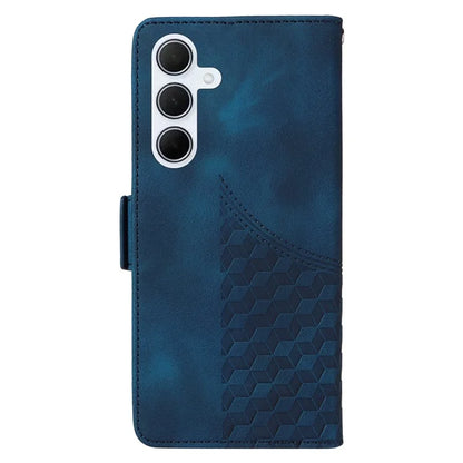 For Samsung Galaxy M35 5G Case Rhombus Starry PU Leather Phone Wallet Cover